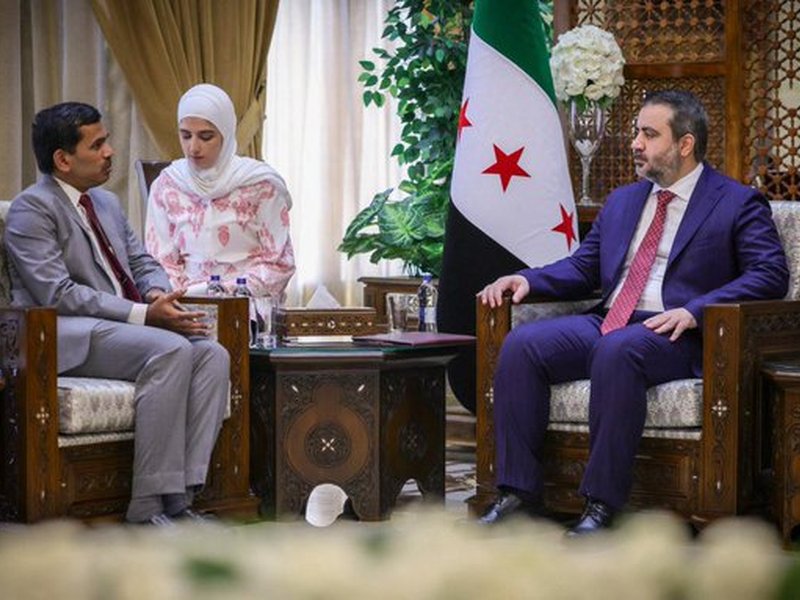 Indian delegation in Syria, discusses strengthening bilateral cooperation