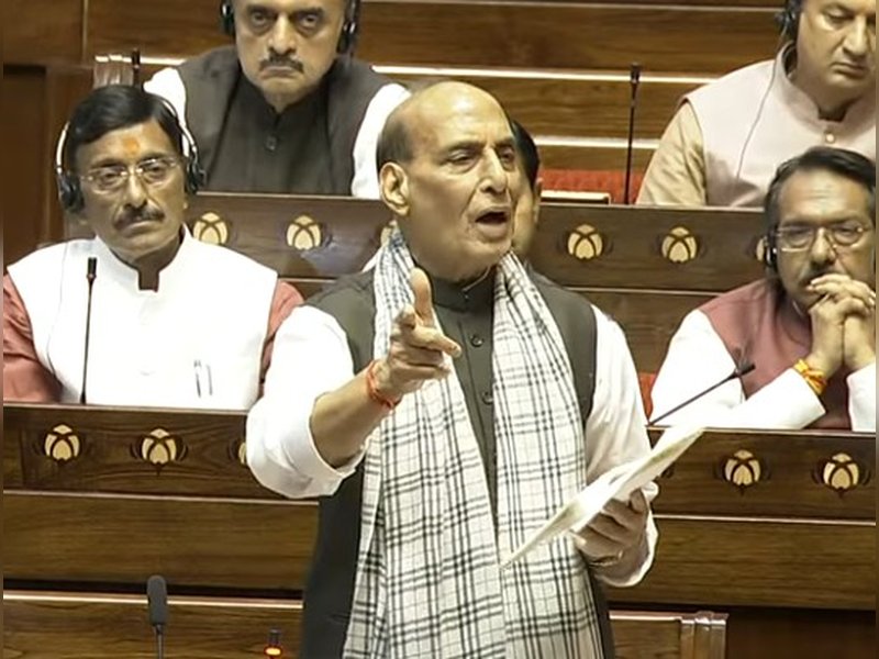 मानसून सत्र : राज्यसभा में रक्षा मंत्री का बयान, 'हम जानते हैं कि 'ऑपरेशन सिंदूर' के दौरान कौन सा देश क्या कर रहा था?'