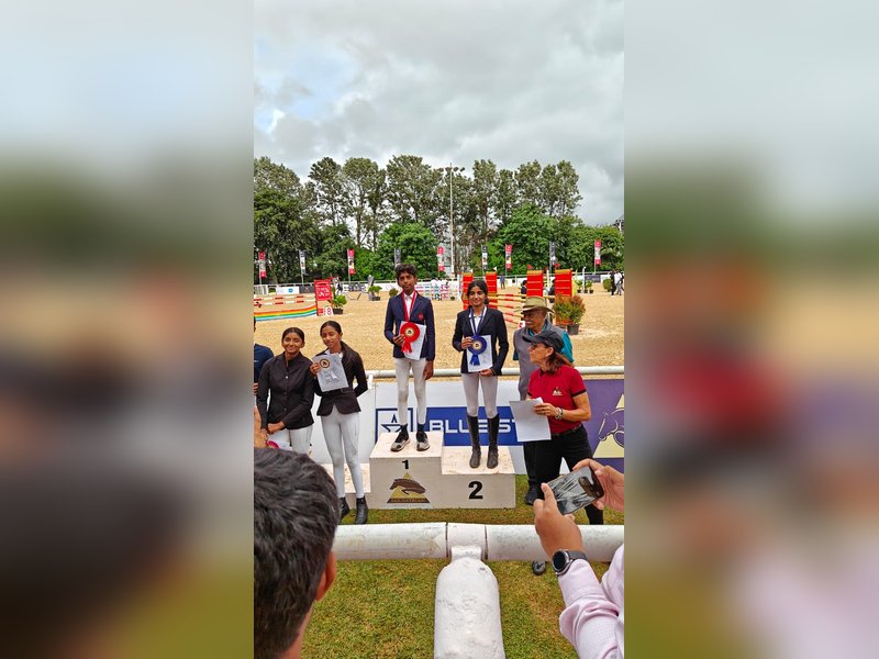 Amateur Riders’ Club's Stasya Pandya qualifies for Junior National Equestrian Championships that was organized via the Regional Equestrian League (REL) held at the Embassy International Riding School (EIRS) in Bangalore. Photo credit: ARC