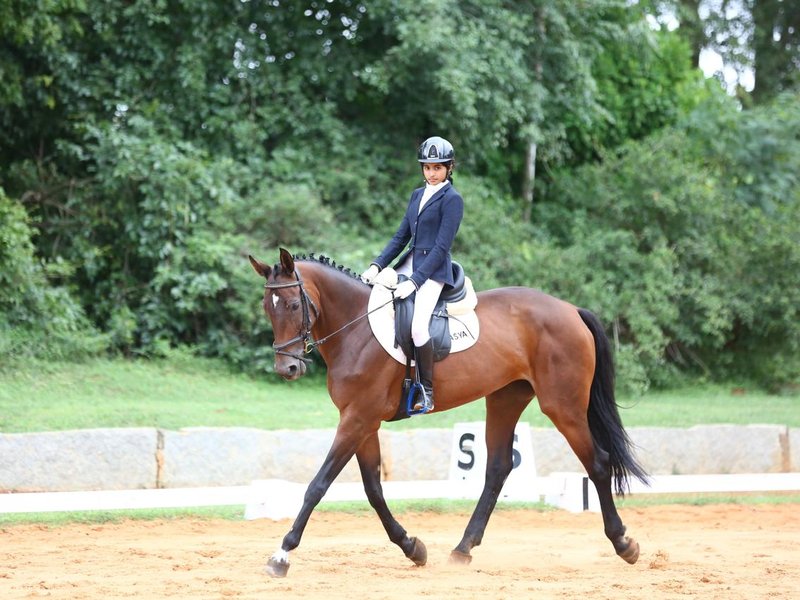 Amateur Riders’ Club's Stasya Pandya qualifies for Junior National Equestrian Championships that was organized via the Regional Equestrian League (REL) held at the Embassy International Riding School (EIRS) in Bangalore. Photo credit: ARC
