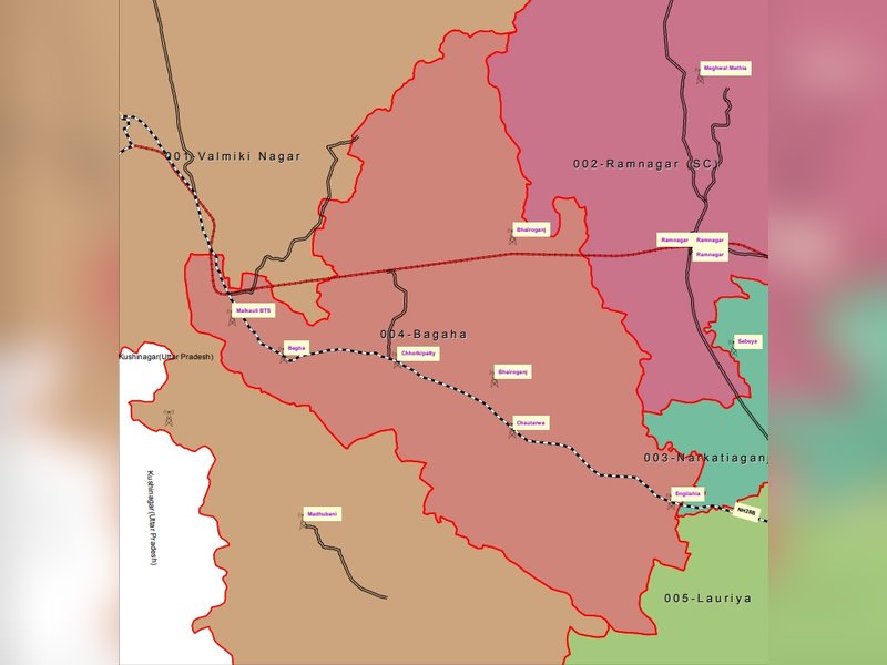 बगहा विधानसभा सीट : सीमावर्ती इलाका, जहां विकास, विरासत और वोटिंग पैटर्न तय करते हैं सियासी समीकरण