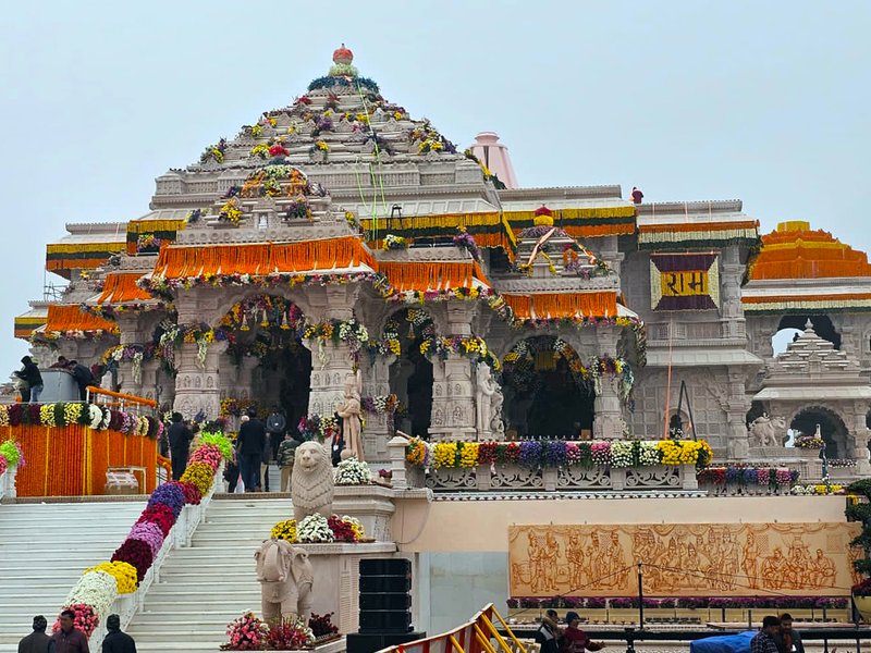 पांच अगस्त का दिन भारत के इतिहास में स्वर्णिम अक्षरों में दर्ज, राम मंदिर की रखी गई थी आधारशिला
