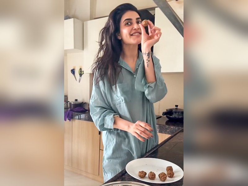 Karishma Tanna shares the delicious yet healthy recipe for her protein fibre rich ladoos
