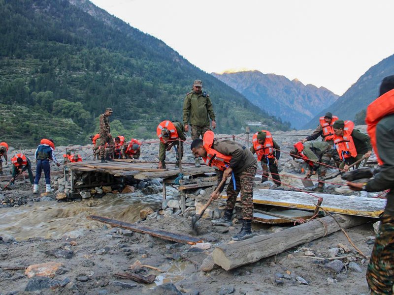 Six days after Uttarkashi cloudburst, 9 Army soldiers still missing