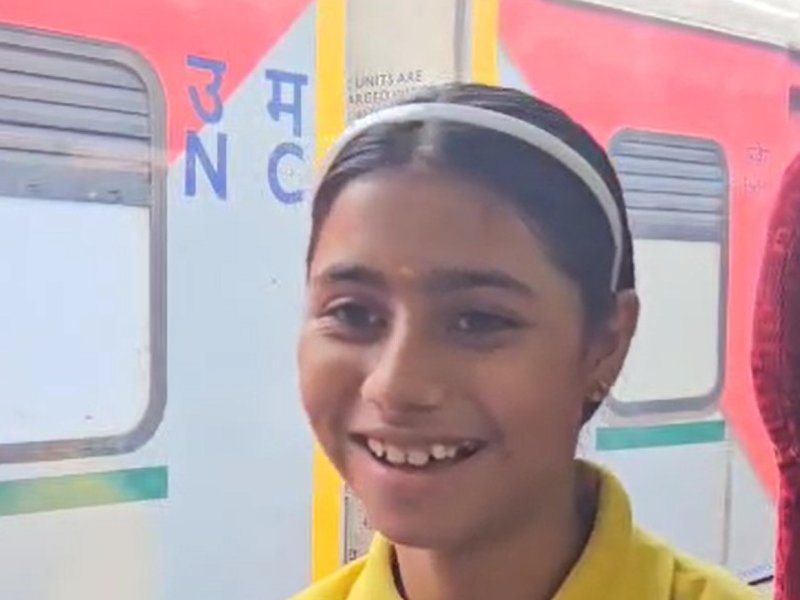 कटरा : स्कूली बच्चों ने कहा-अमृतसर से वैष्णो देवी की यात्रा होगी और भी आसान