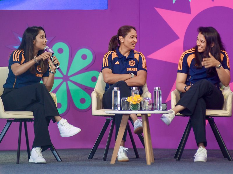 ‘Ready to give our 100%," say Harman, Smriti, and Jemimah as 50-day countdown for ODI World Cup starts