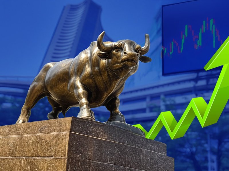 Indian stock market settles higher on lower CPI data, Sensex jumps 304 points