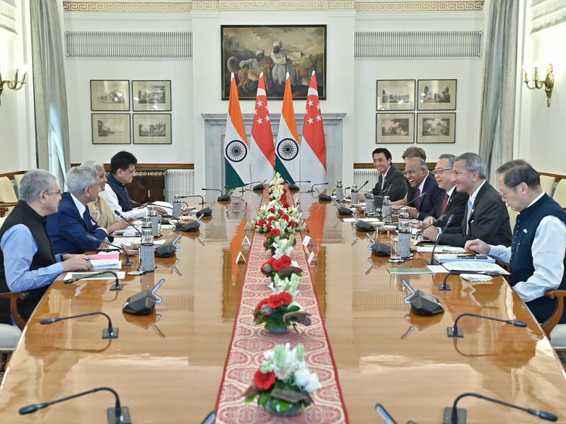 भारत-सिंगापुर संबंधों को नई ऊंचाई पर ले जाने की दिशा में बड़ा कदम, तीसरी मंत्रीस्तरीय बैठक आयोजित