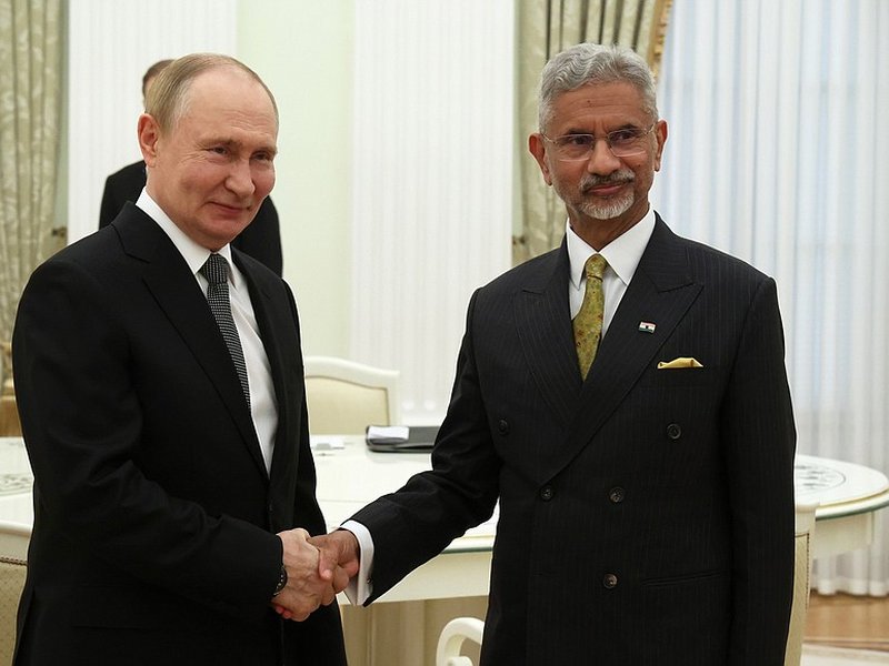 EAM Jaishankar calls on Russian President Vladimir Putin in Moscow