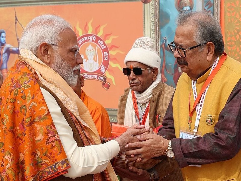 पीएम मोदी ने राम मंदिर ट्रस्ट के सदस्य विमलेंद्र मोहन प्रताप मिश्र के निधन पर जताया दुख