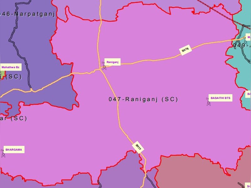बिहार चुनाव 2025 : रानीगंज की लड़ाई नहीं आसान, कभी कांग्रेस का गढ़ था यह क्षेत्र