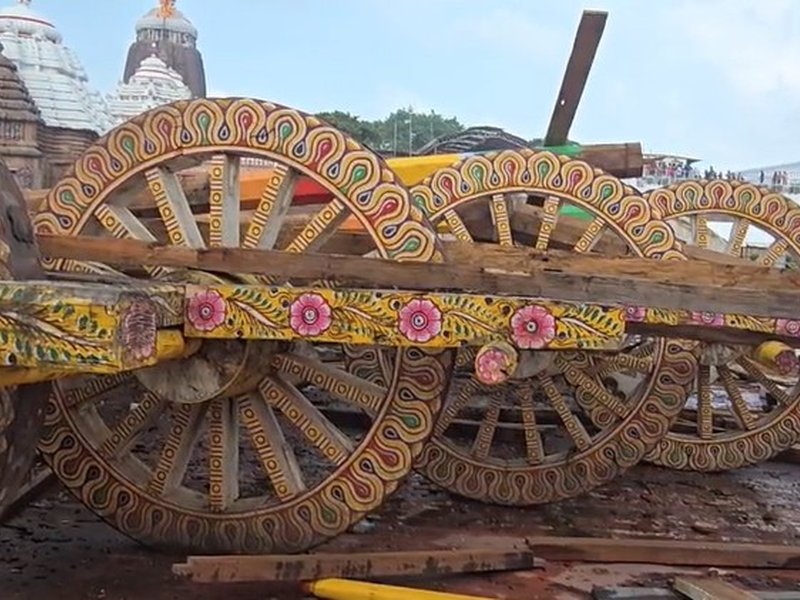 संसद परिसर में लगेंगे जगन्नाथ रथ के पहिये, पुजारी ने ओम बिरला की मंजूरी का किया स्वागत 