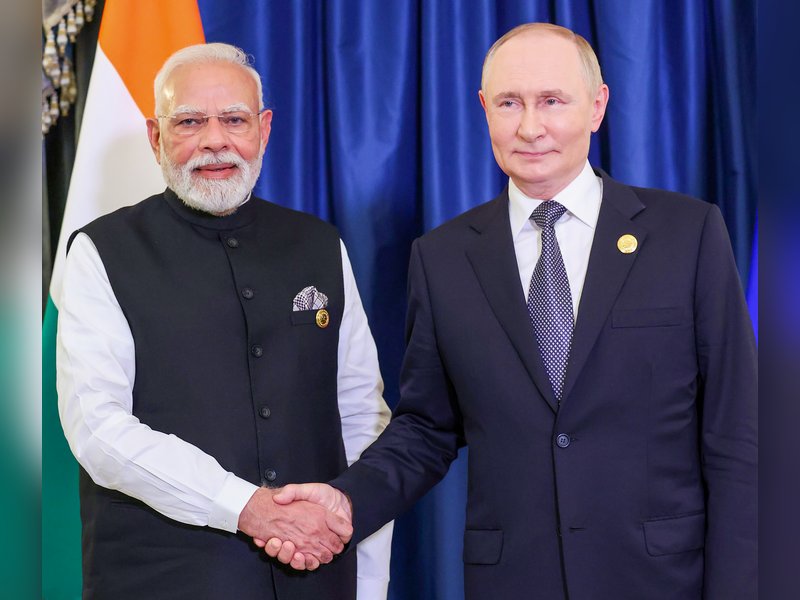प्रधानमंत्री मोदी ने रूस के राष्ट्रपति पुतिन को 73वें जन्मदिन की दी बधाई