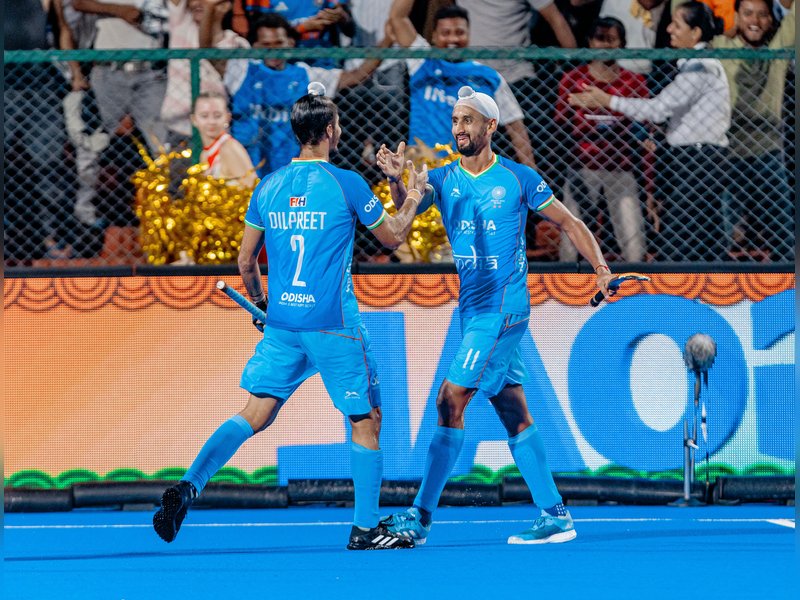 Mandeep Singh urges India to stay ‘mentally strong’ after 2-2 draw with Korea in the Men’s Asia Cup Rajgir 2025 inb Rajgir, Bihar on Wednesday. 