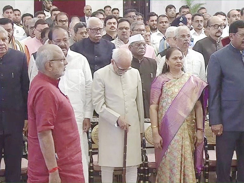 Jagdeep Dhankhar attends Vice-Prez's oath ceremony; marks his first ‘public appearance’ after exit