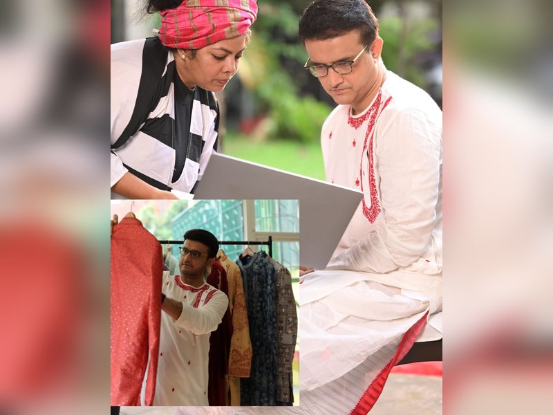 सोशल मीडिया पर सौरव गांगुली के एथनिक लुक ने लगाई आग, शांत नहीं हो पा रहे प्रशंसक!