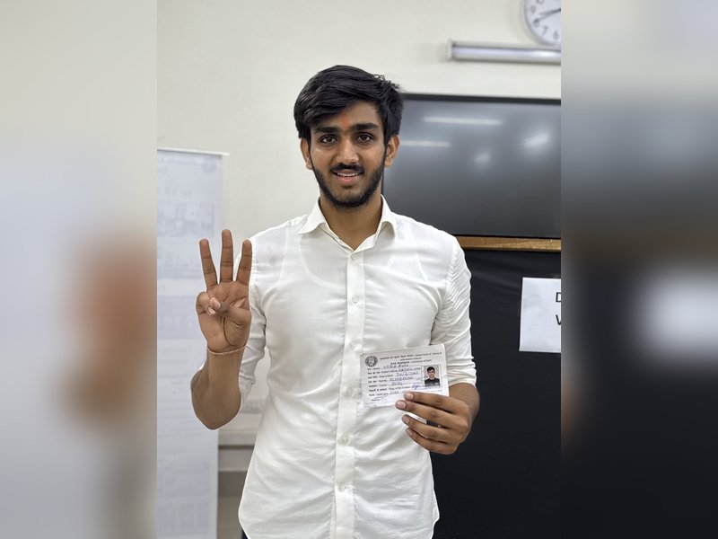 डूसू चुनाव में एबीवीपी ने परचम लहराया, अध्यक्ष, सचिव और संयुक्त सचिव पद पर मिली जीत