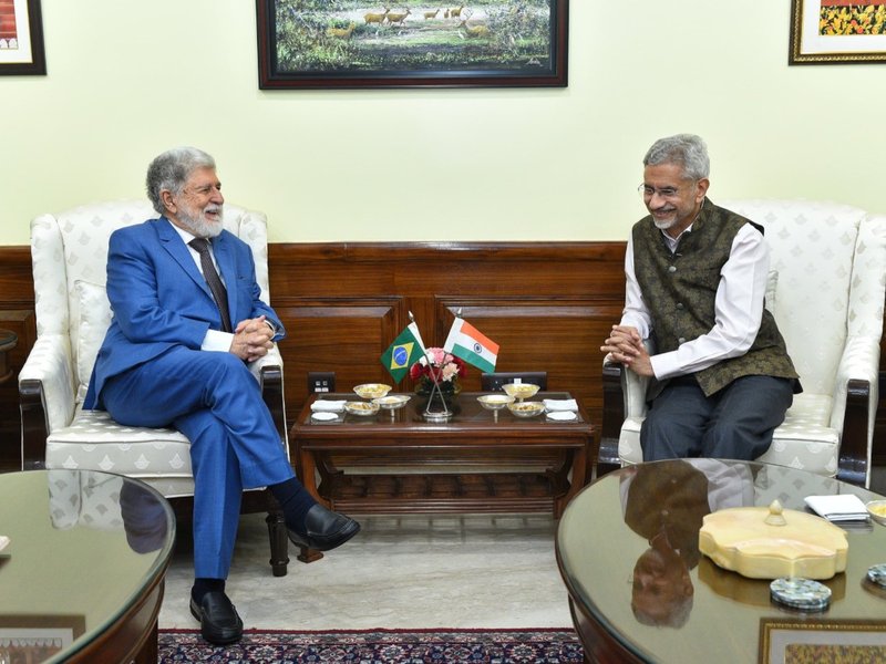 EAM Jaishankar and Brazil President's Special Advisor discuss deepening strategic cooperation