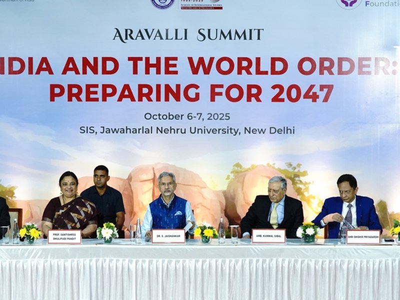 Aravalli Summit 2025: Scholars urge India to chart bold course in turbulent global order