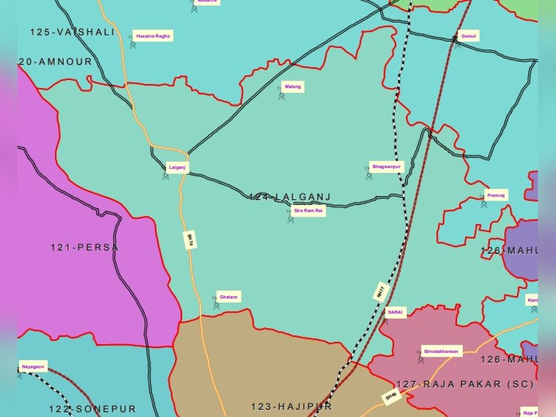 बिहार चुनाव: लालगंज सीट पर बाहुबल, जातीय समीकरण और विकास का टकराव