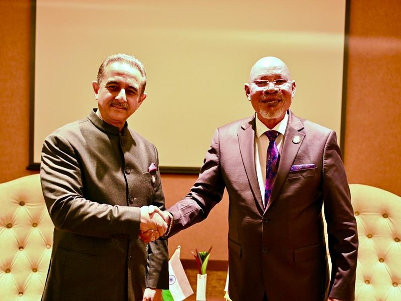 कीर्ति वर्धन सिंह ने युगांडा के विदेश मंत्री से की मुलाकात, व्यापार और रक्षा समेत कई मुद्दों पर हुई चर्चा