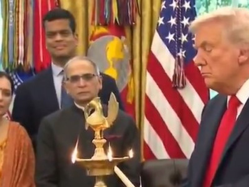 राष्ट्रपति ट्रंप ने व्हाइट हाउस में मनाई दीपावली, पीएम मोदी को फोन पर दी बधाई; प्रधानमंत्री ने किया धन्यवाद