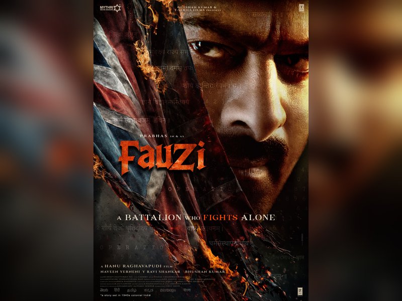 Director Hanu Raghavapudi's film featuring Prabhas titled 'Fauzi' (Photo Credit: Mythri Movie Makers/X)