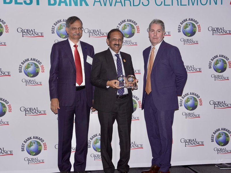 SBI receives 'World’s Best Consumer Bank 2025' and 'Best Bank in India 2025' awards