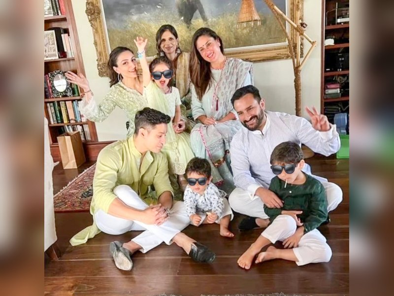 Saba Pataudi shares sweet moments of Saif Ali Khan and Kareena Kapoor on Bhai Dooj