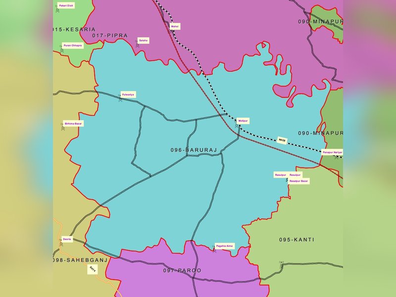 बरूराज विधानसभा सीट: 2020 में भाजपा को मिली थी पहली जीत, इस बार पकड़ मजबूत करने की चुनौती