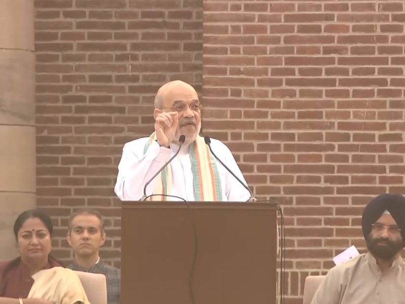 आज के भारत के मानचित्र को बनाने में सरदार पटेल की बहुत बड़ी भूमिका : केंद्रीय गृह मंत्री अमित शाह