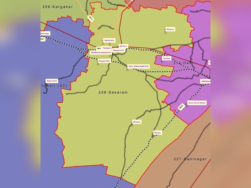 बिहार चुनाव: सासाराम में बदलते समीकरणों की कहानी, दिलचस्प है इतिहास
