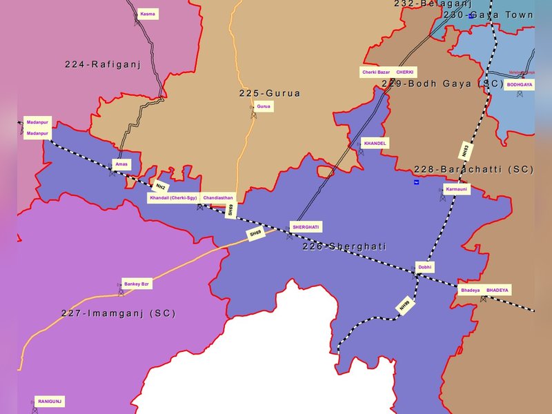बिहार चुनाव: शेरघाटी सीट पर एनडीए और महाठबंधन के बीच कांटे की टक्कर