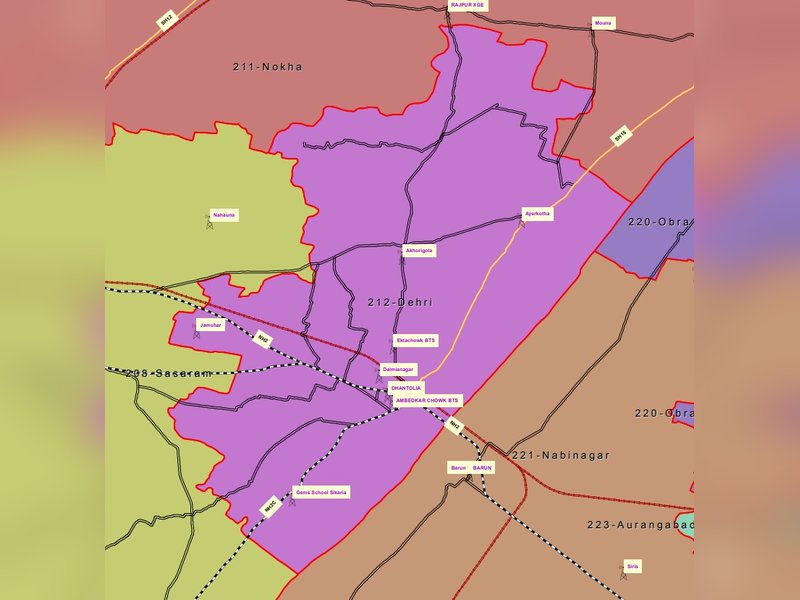 डेहरी विधानसभा सीट: राजद और लोजपा (रामविलास) के बीच कांटे की टक्कर, किस ओर घूमेगी घड़ी की सुई?