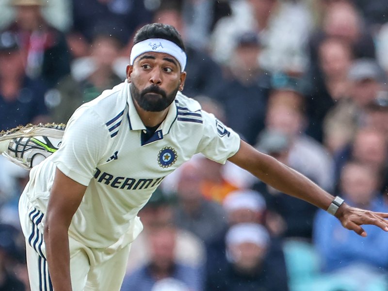 Prasidh Krishna and Mohd Siraj pick four-fers as England earn 23-run lead over India on the second day of the fifth and final Test of the Anderson-Tendulkar Trophy series at the Oval in London on Friday. Photo credit: IANS