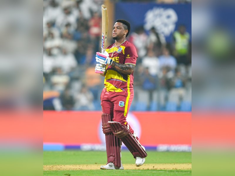 Shimron Hetmyer blasts fastest fifty by a West Indies batter in T20 WC
