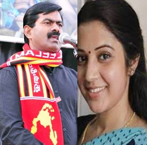 Seeman summoned by police in complaint filed by Vijayalakshmi