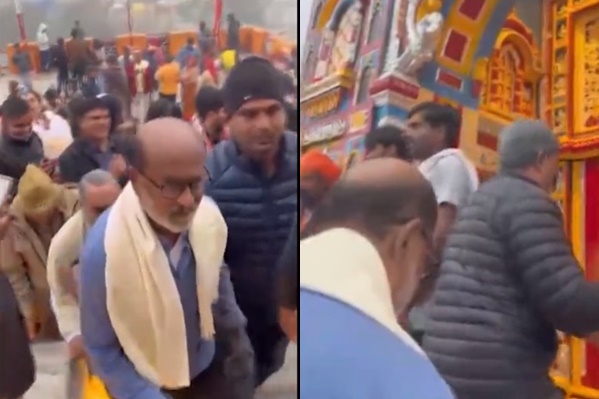 Rajinikanth visits Badrinath to celebrate 'Jailer' crossing Rs 200 cr mark Rajinikanth visits Badrinath to celebrate 'Jailer' crossing Rs 200 cr mark