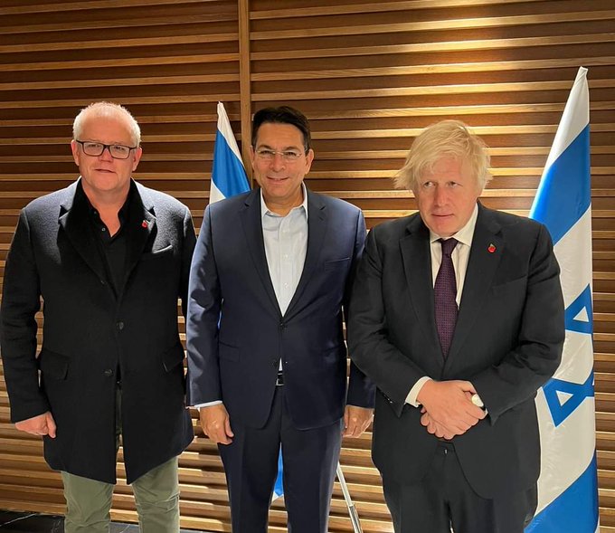 Borris Johnson, Scott Morrison reach Israel (Ajit Weekly News FROM ISRAEL)