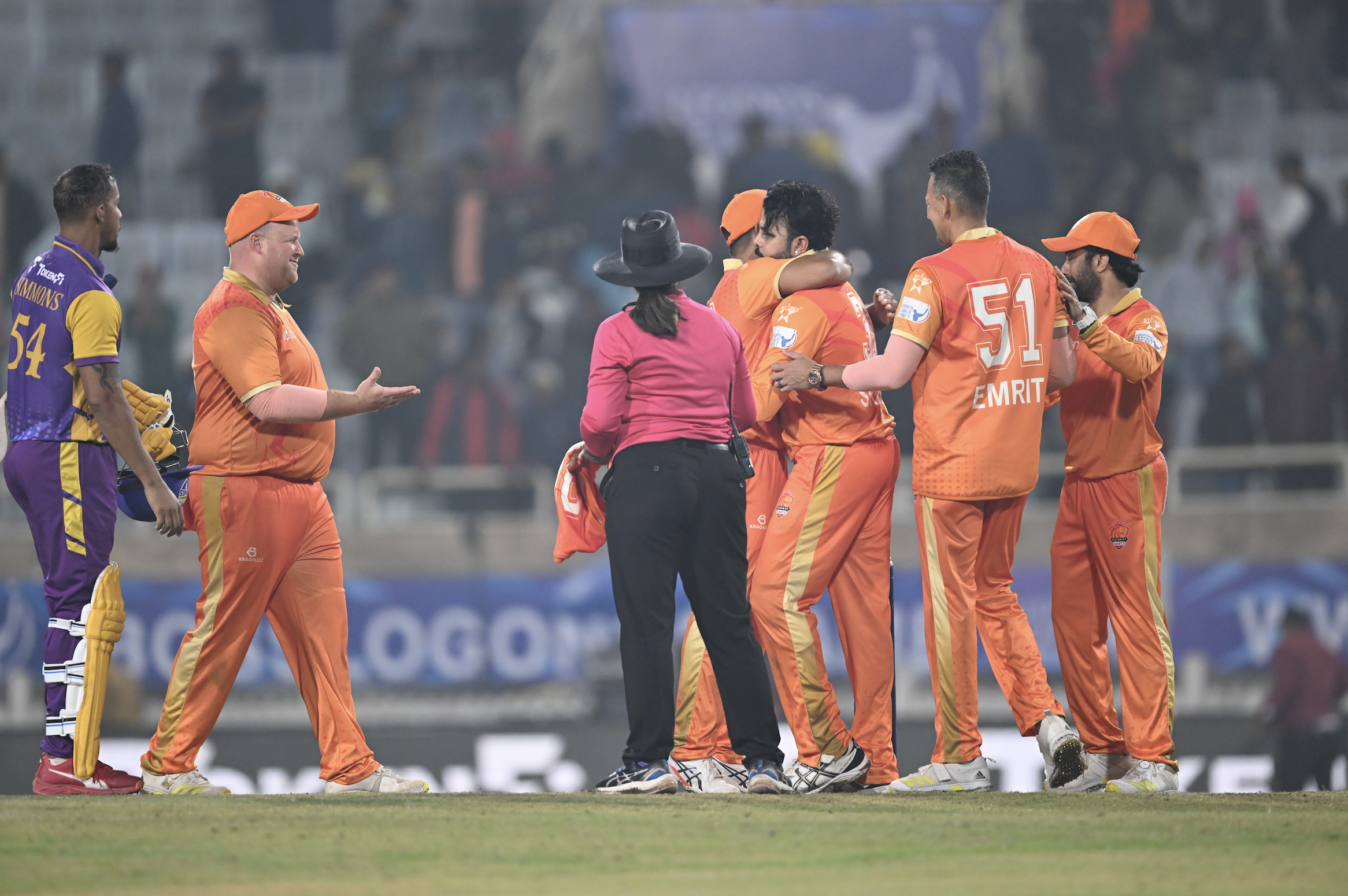  Llc 2023: Gujarat Giants Won ‘battle Of Nerves’ Against Bhilwara Kings By Th-TeluguStop.com