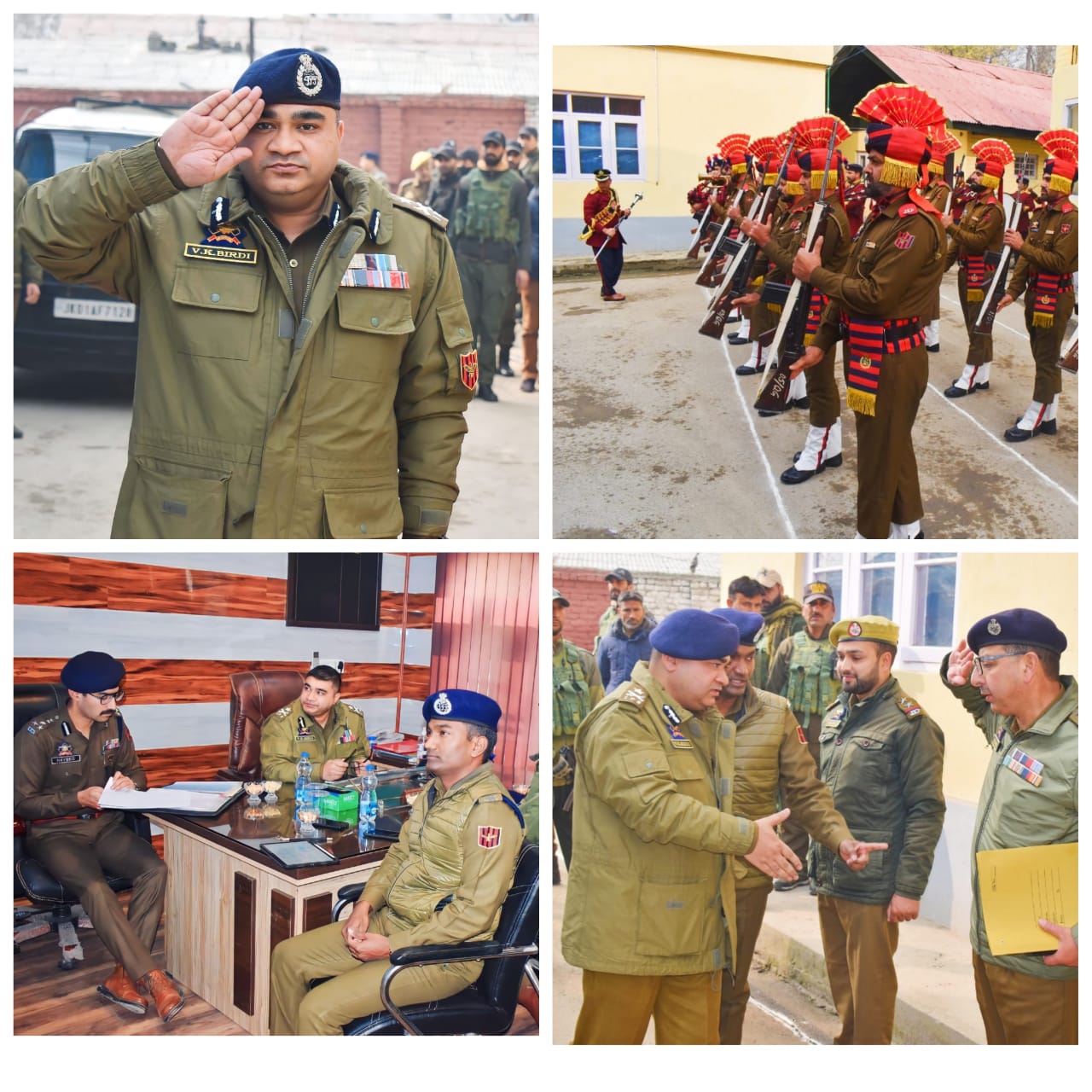 IGP Kashmir Zone holds security review meeting in Anantnag dist IGP Kashmir Zone holds security review meeting in Anantnag dist