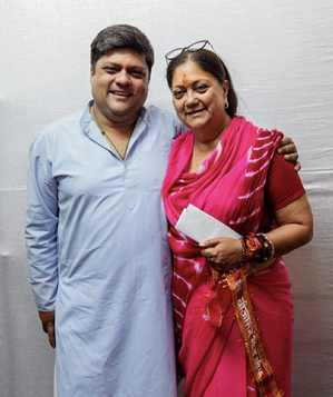 Raje meets Nadda to clarify her stand on 'holding up' MLAs