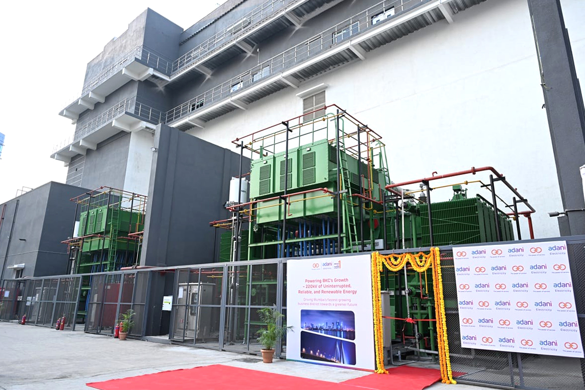 Adani Electricity monsoon preparedness team with equipment