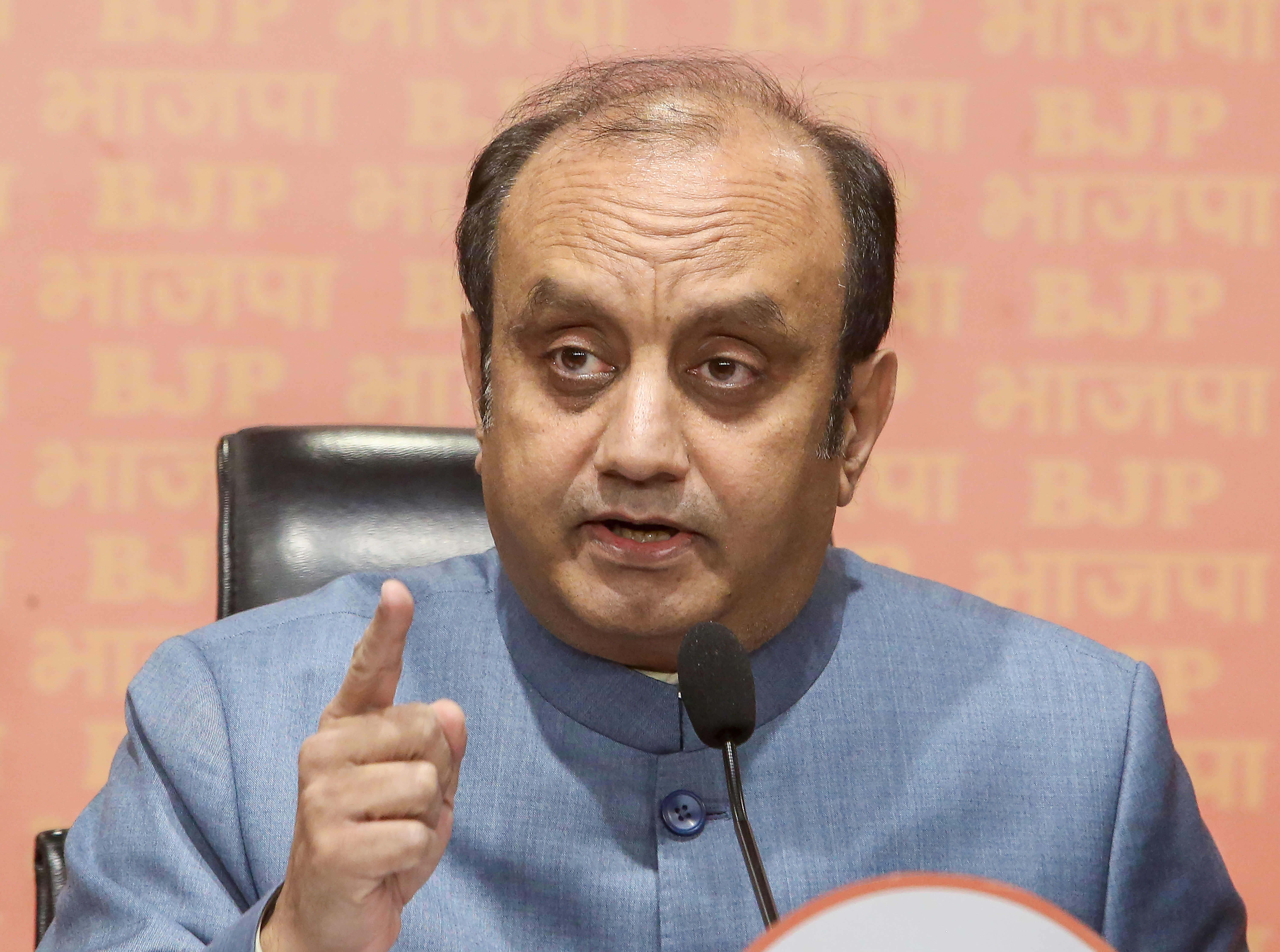 BJP leader Trivedi accusing Congress of ISI match fixing in 26/11 probe