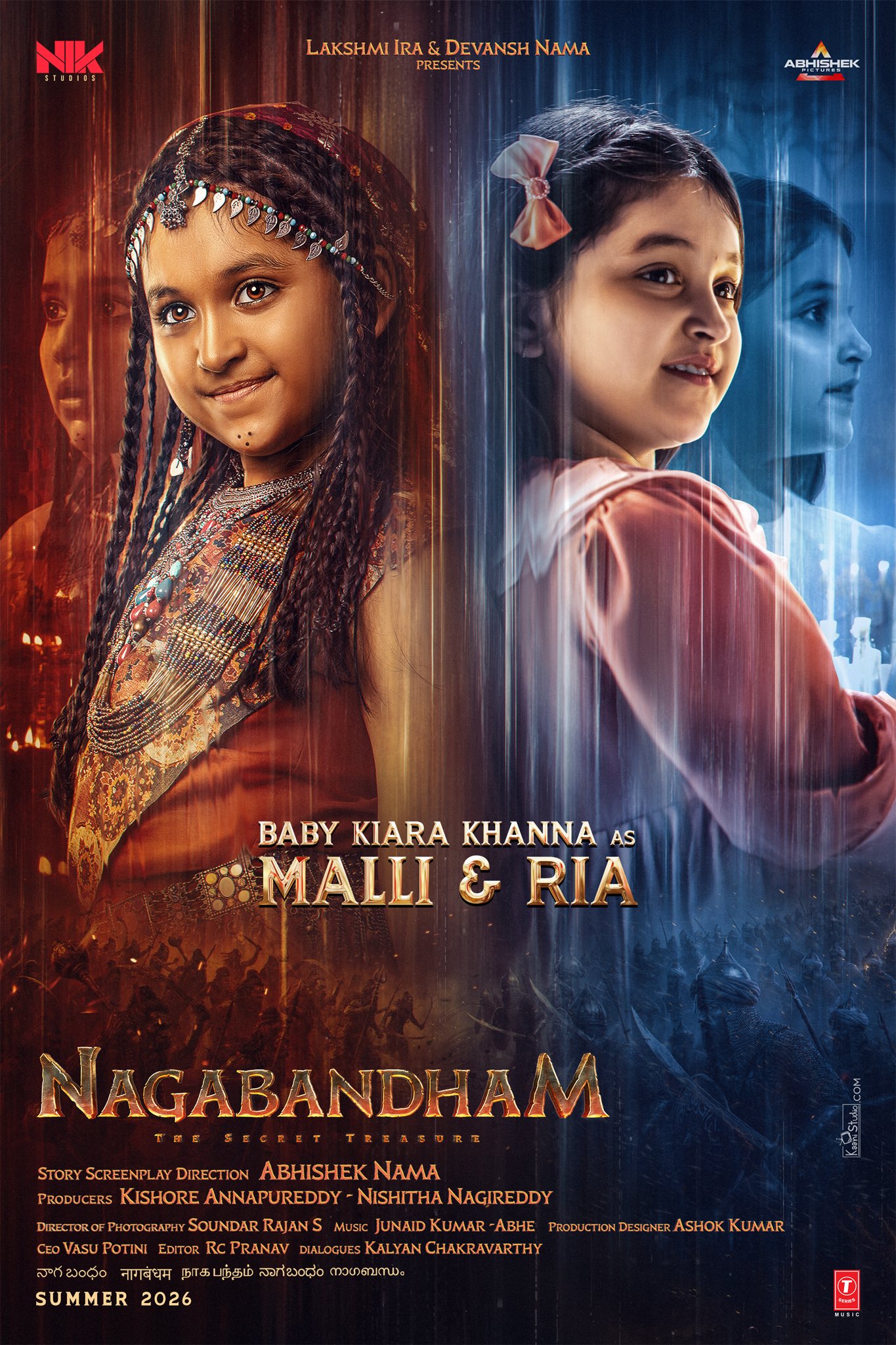 Nagabandham Dual Looks: Kiara Khanna Plays Malli & Ria in Upcoming Film