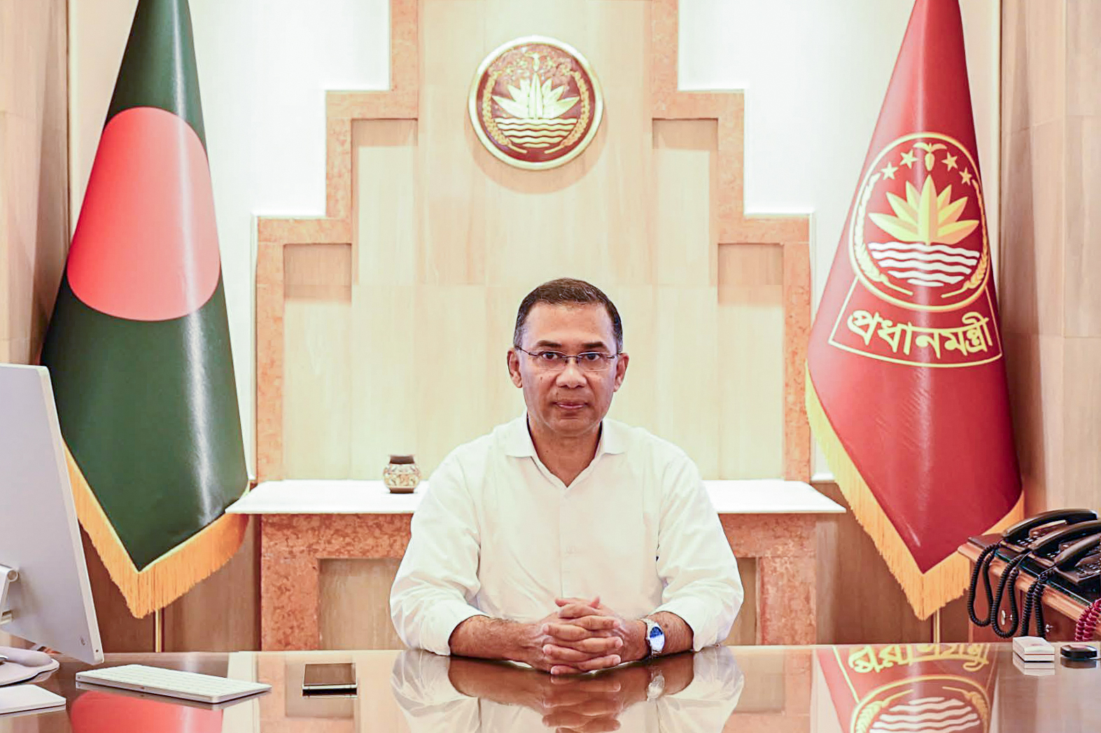Bangladesh Prime Minister addressing economic and political stability challenges