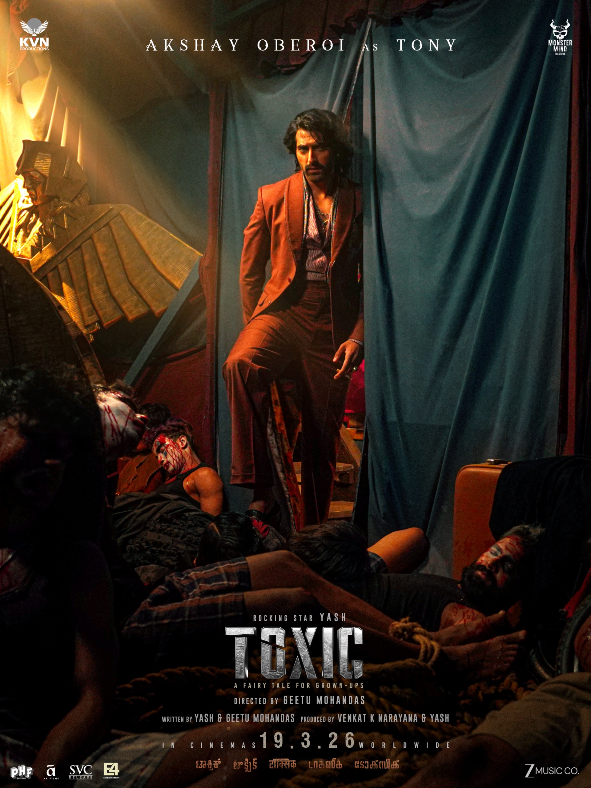 Akshay Oberoi’s Vintage Tony Revealed in Yash’s Toxic First Look