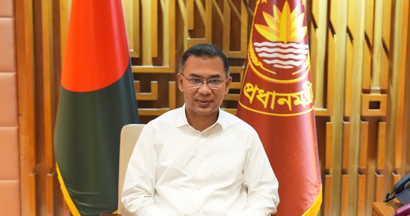 Tarique Rahman speaking at the opening of Bangladesh 13th Parliament session
