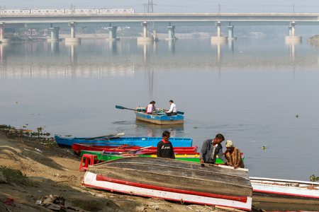 Delhi government VIP boats for Yamuna river monitoring