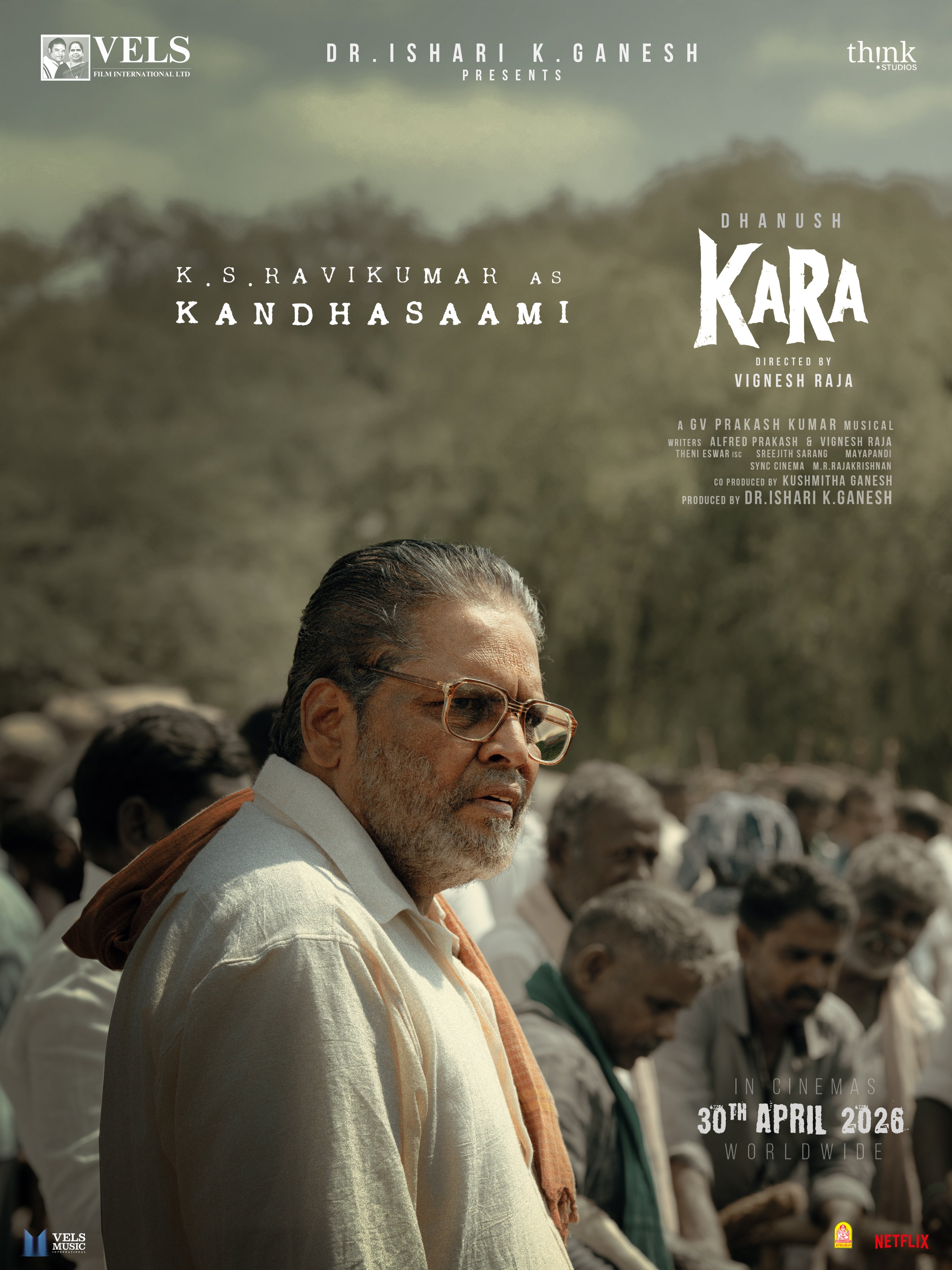 K S Ravikumar’s Role in Dhanush’s ‘Kara’ Unveiled – New Character Revealed